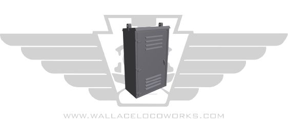HO: Medium Relay Cabinet