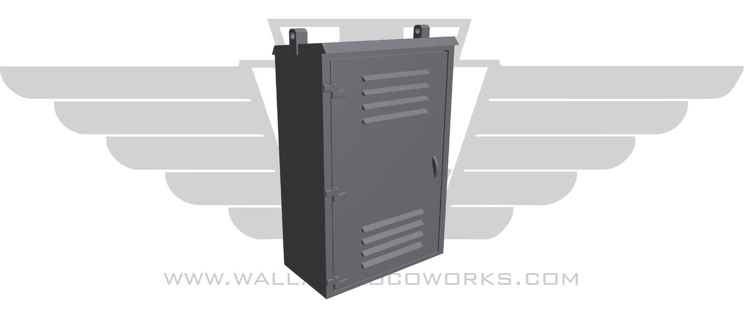 HO: Medium Relay Cabinet