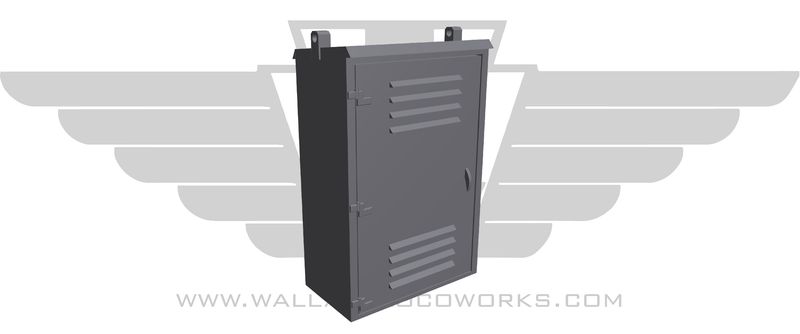 HO: Medium Relay Cabinet