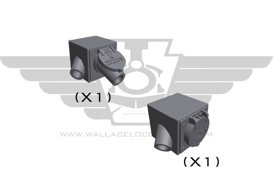 HO: GE C40-8/W MU PLUG EXTENDED