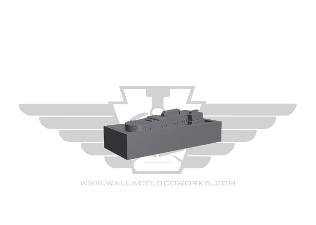 HO: Truck Mounted EOT Holder w/ EOT