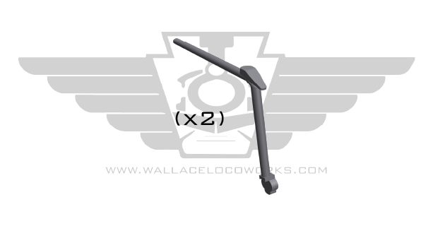 HO: Trainline Hose / Extended Pipe