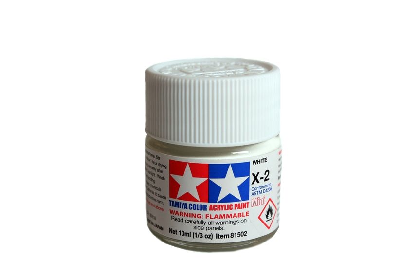 Mini Acrylic X-2 White/10ml