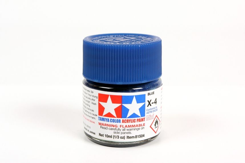 Mini Acrylic X-4 Blue/10ml