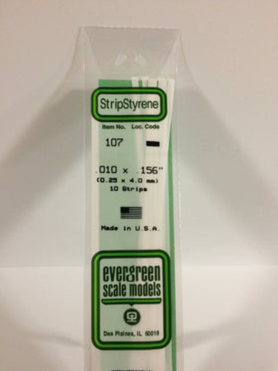 EVERGREEN .010 X .156 (10)