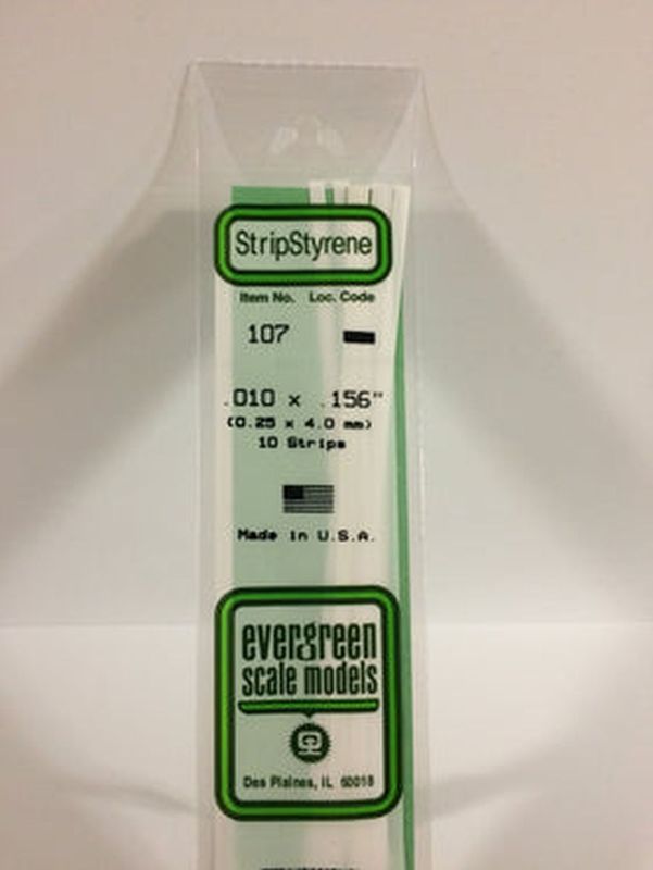EVERGREEN .010 X .156 (10)