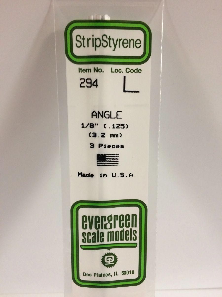EVERGREEN .125 Angle