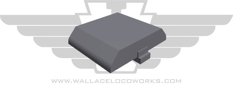 HO: SP Cab Vent Sqaured