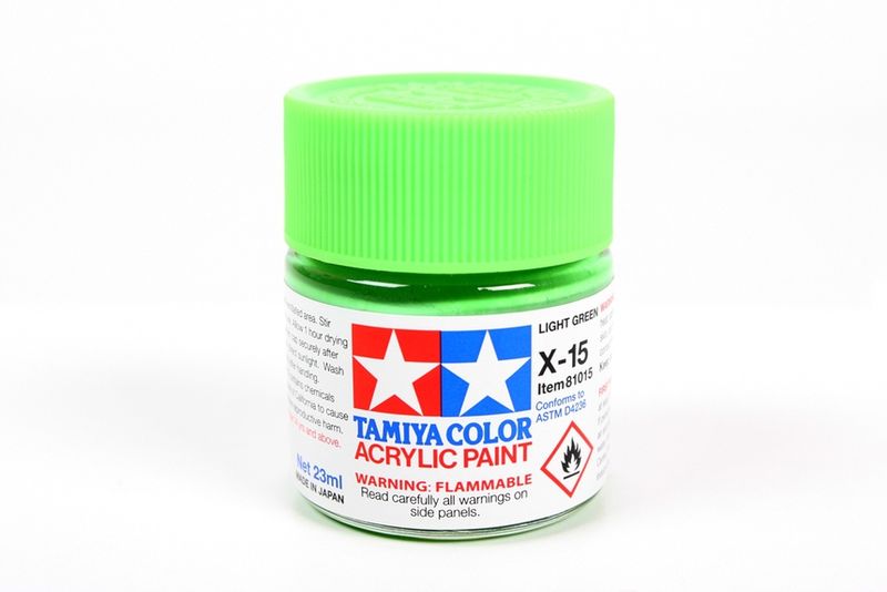 Acrylic Mini X-15 Light Green