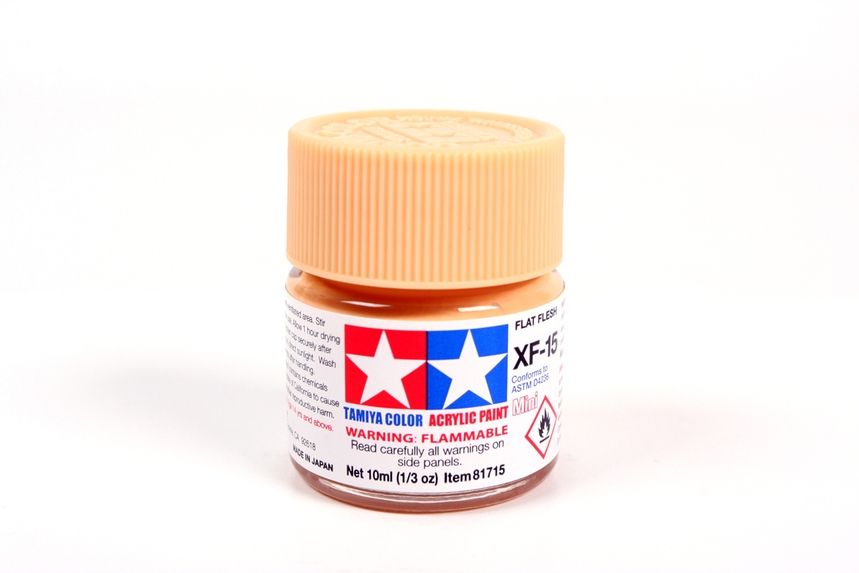 Mini Acrylic XF-15 Flat Flesh /10ml