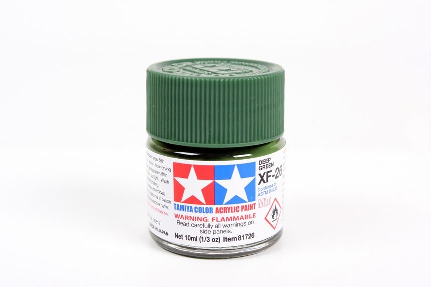 Mini Acrylic XF-26 Deep Green /10ml