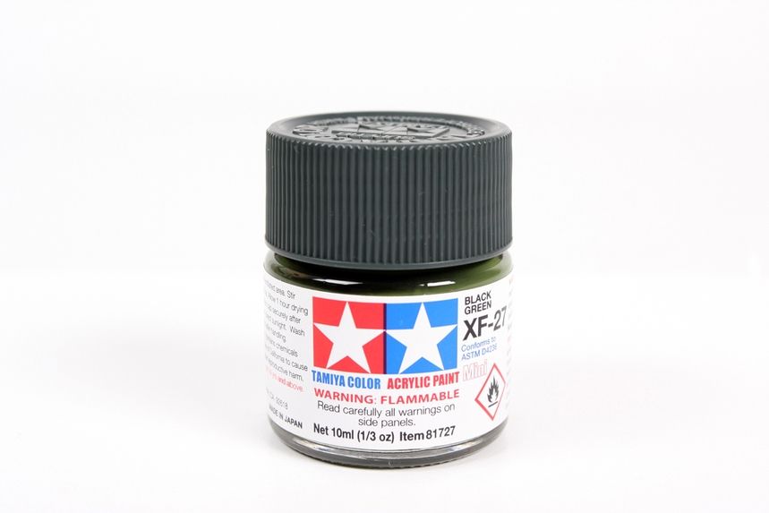 Mini Acrylic XF-27 Black Green /10ml