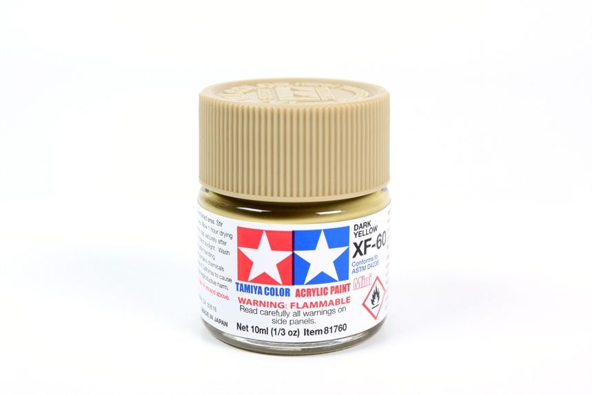 Mini Acrylic XF-60 Dark Yellow /10ml