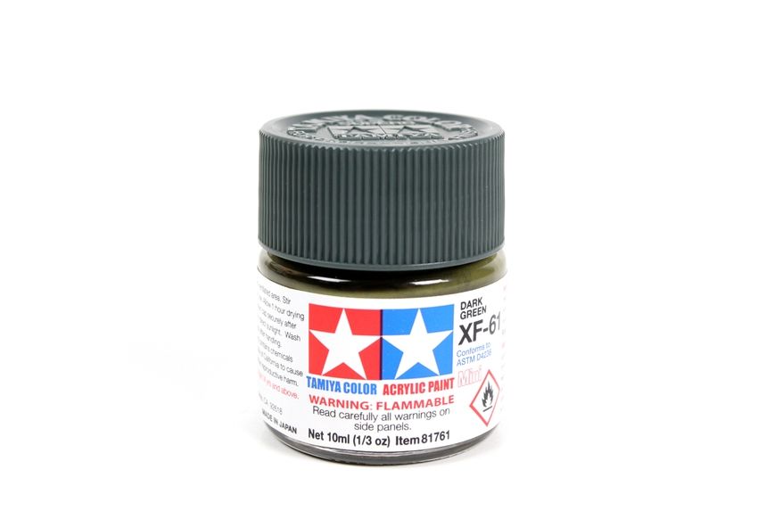 Mini Acrylic XF-61 Dark Green /10ml