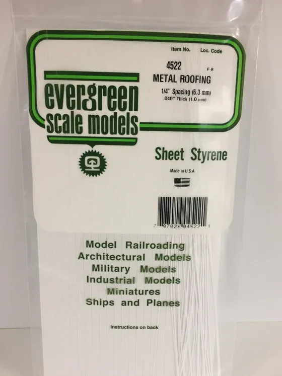 EVERGREEN Seam Roof 1/4”