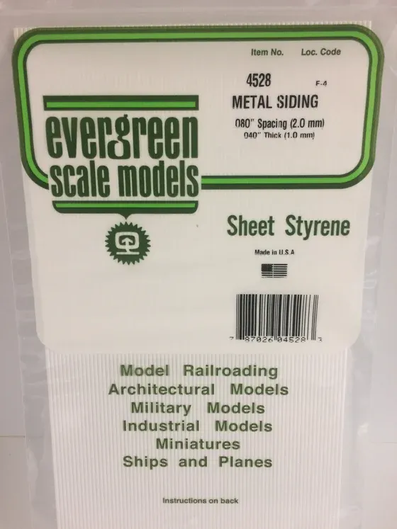 EVERGREEN Metal Siding .080”