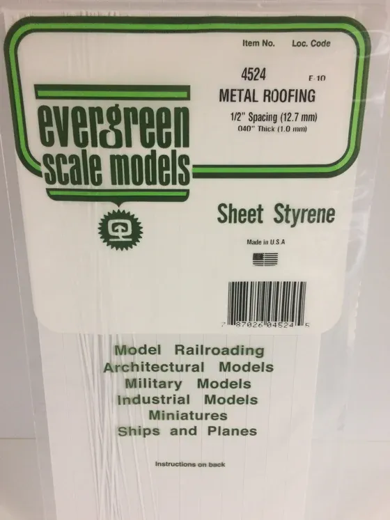 EVERGREEN Seam Roof 1/2”