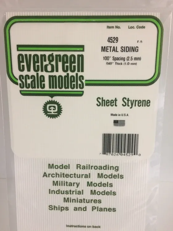 EVERGREEN Metal Siding .100”