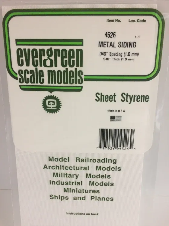 EVERGREEN Metal Siding .040”