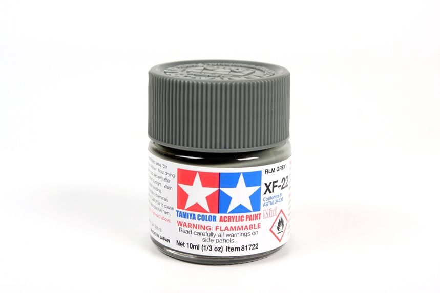 Mini Acrylic XF-22 RLM Gray/10ml