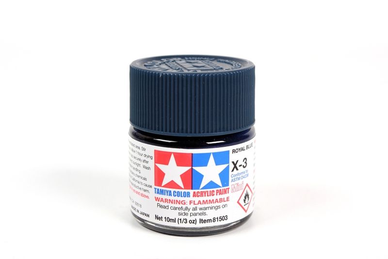 Mini Acrylic X-3 Royal Blue/10ml