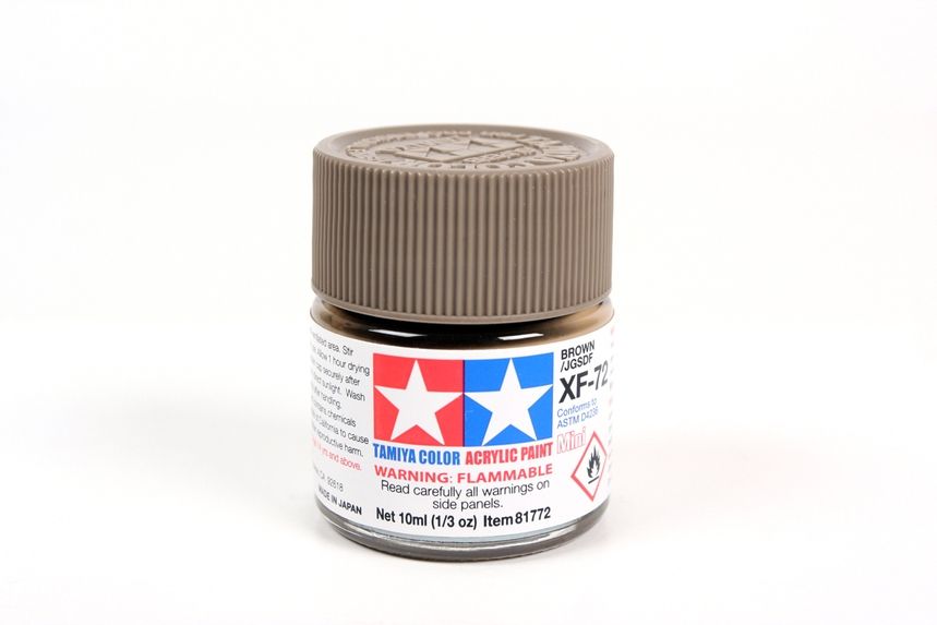 Mini Acrylic XF-72 Brown/10ml