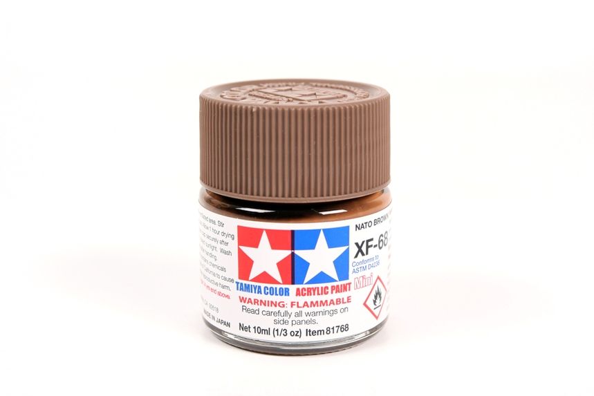 Mini Acrylic XF-68 NATO Brown/10ml