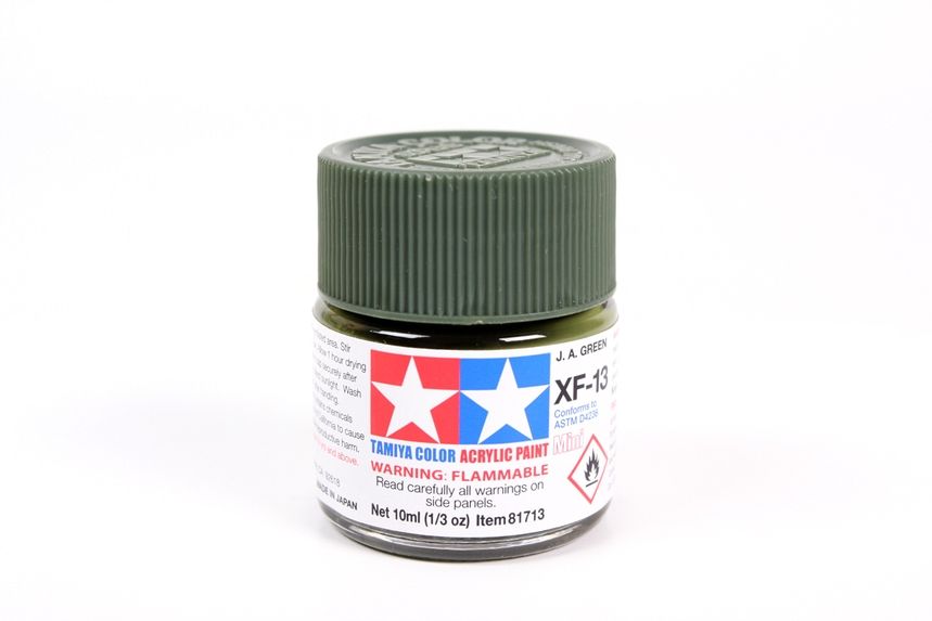 Mini Acrylic XF-13 J.A. Green/10ml