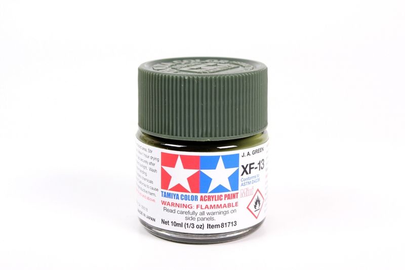 Mini Acrylic XF-13 J.A. Green/10ml