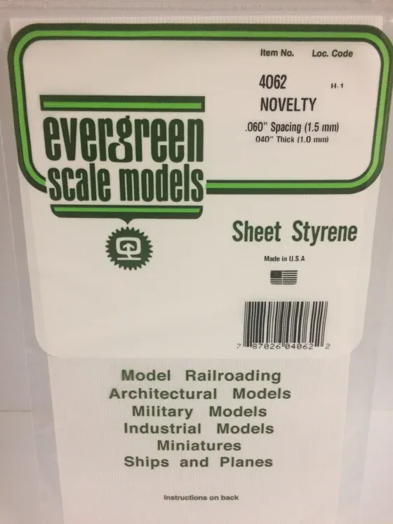 EVERGREEN Novelty .060” sp