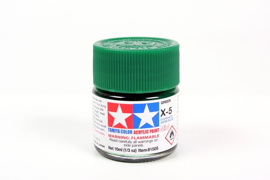 Mini Acrylic X-5 Green/10ml