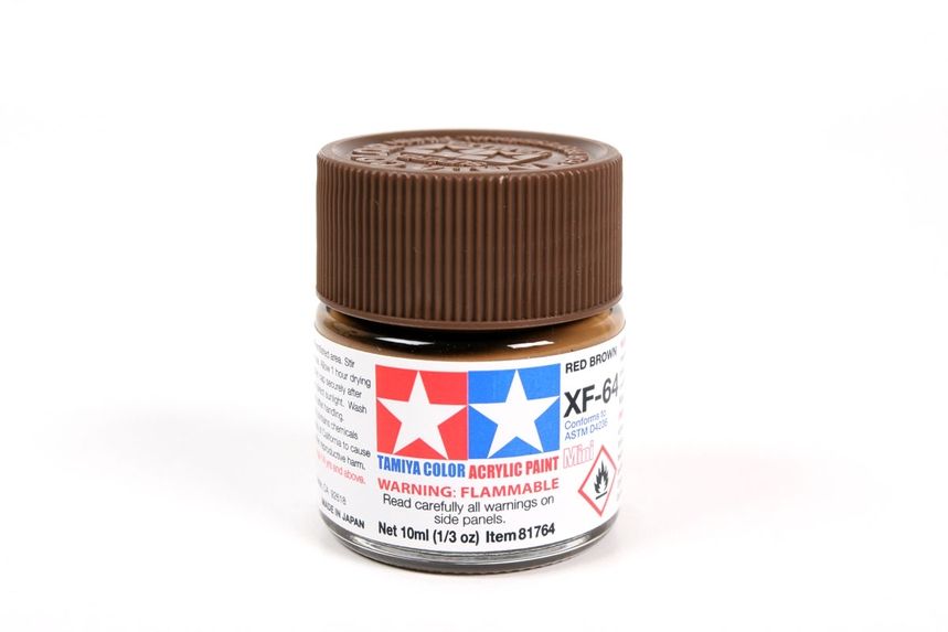 Mini Acrylic XF-64 Red Brown/10ml