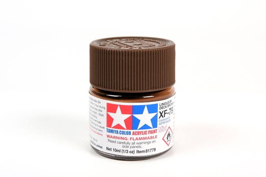 Mini Acrylic XF-79 Linoleum Brown/10ml