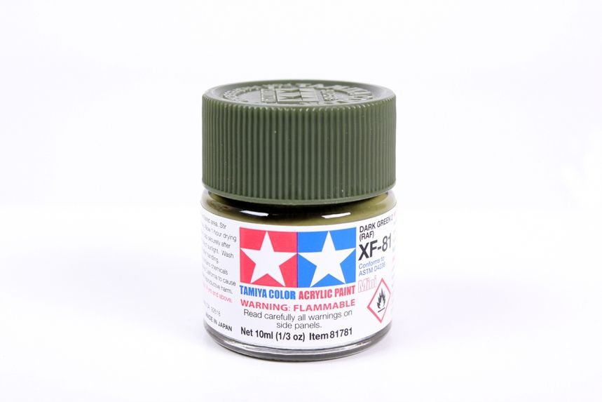 Mini Acrylic XF-81 Dark Green