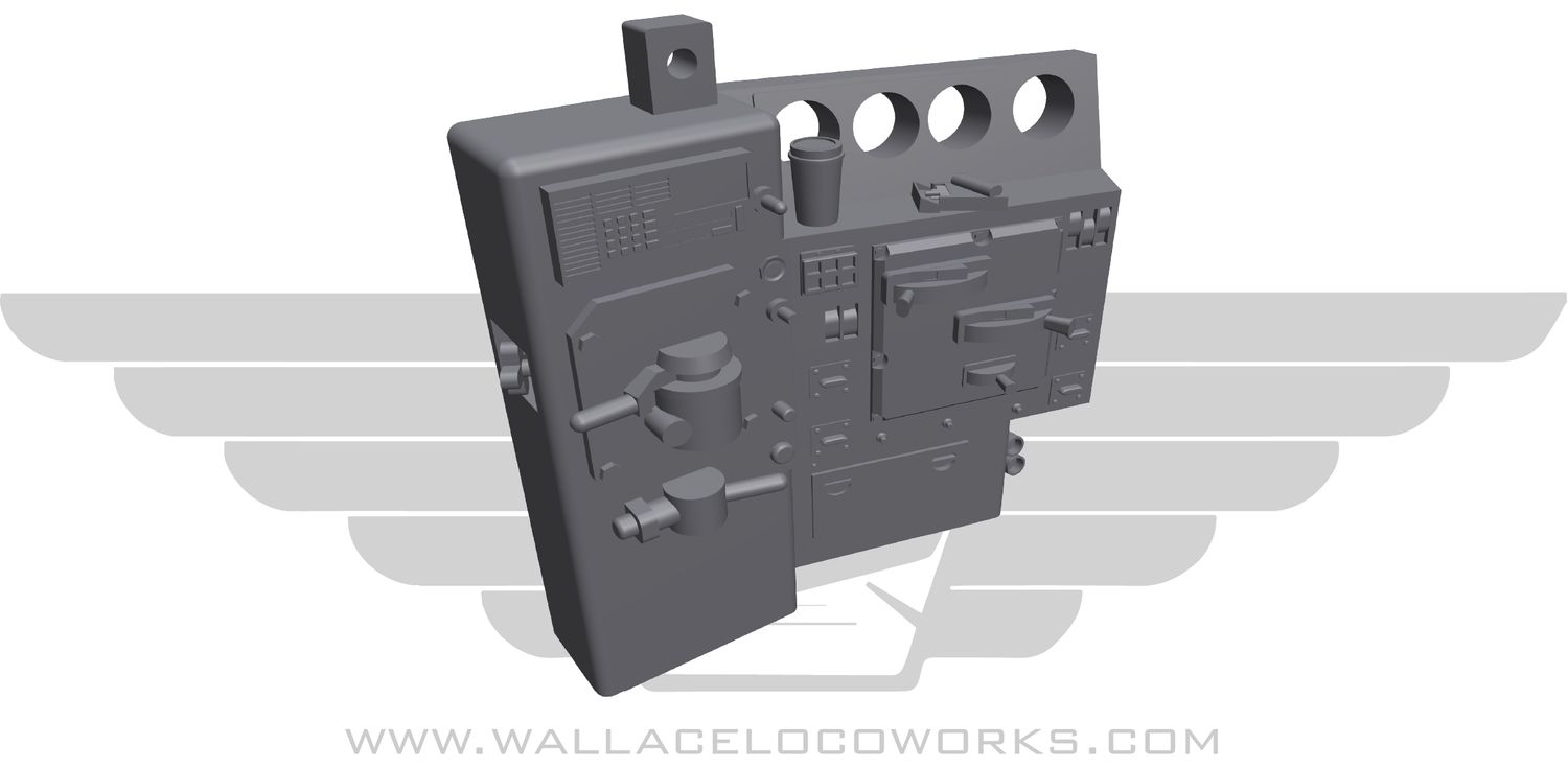 HO: NS Modern Control Stand Style 1. *Lightable*