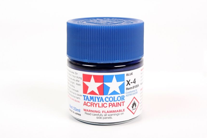 Large Acrylic X-4 Blue 23ml