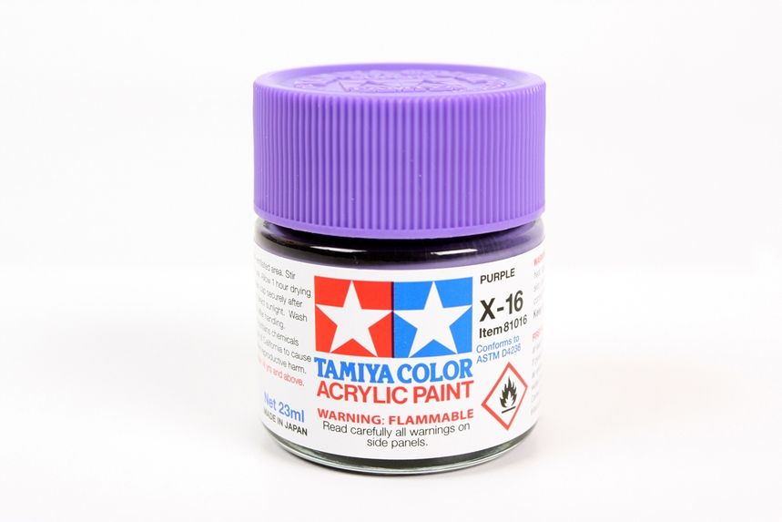 Large Acrylic X-16 Purple 23ml