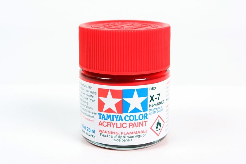 Large Acrylic X-7 Red 23ml