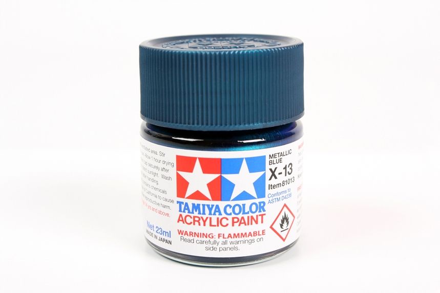 Large Acrylic X-13 Metallic Blue 23ml