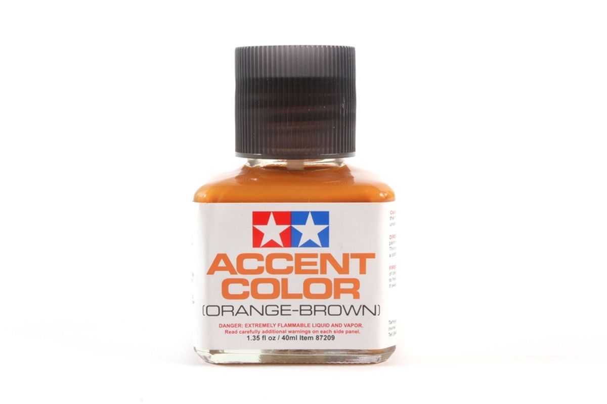 Panel Line Accent Color – Orange Brown