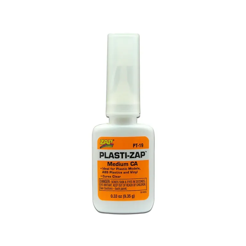 Plasti-Zap 1/3oz. Orange bottle