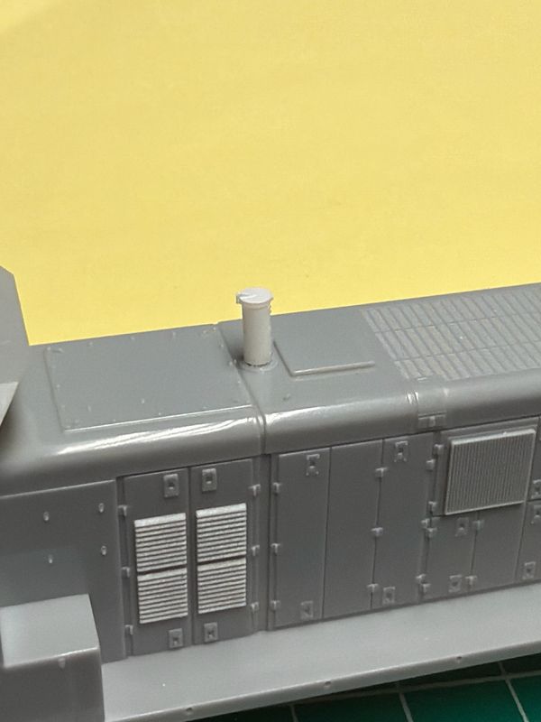 HO: Atlas Trainman Genset I Exhaust Replacement