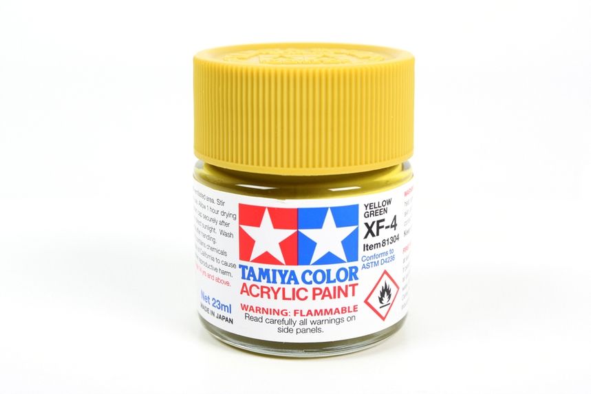 Large Acrylic XF-4 Yellow Green 23ML