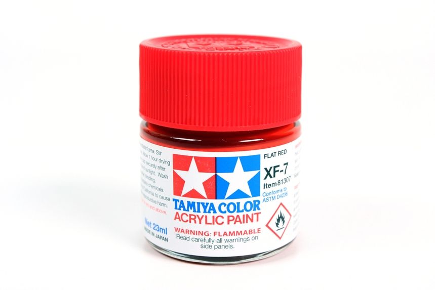 Large Acrylic XF-7 Flat Red 23ML