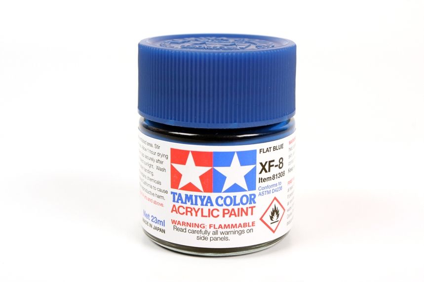 Large Acrylic XF-8 Flat Blue 23ML