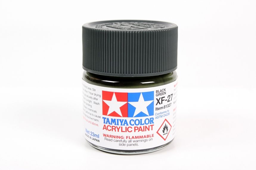 Large Acrylic XF-27 Black Green 23ML
