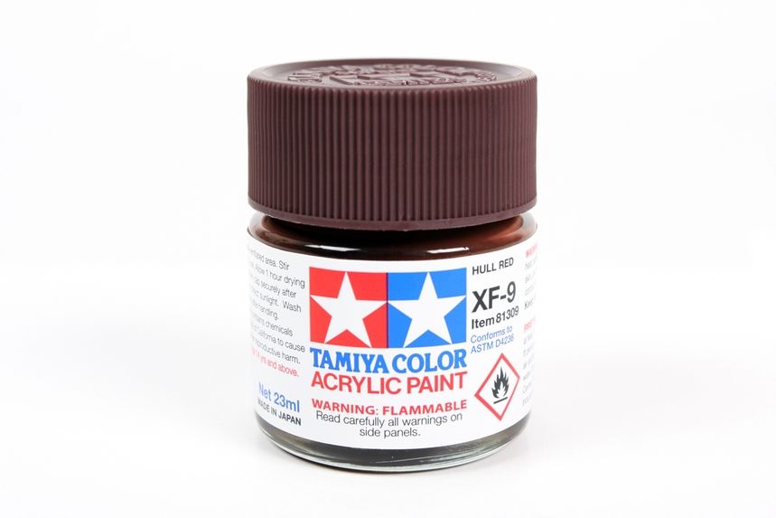 Large Acrylic XF-9 Hull Red 23ML