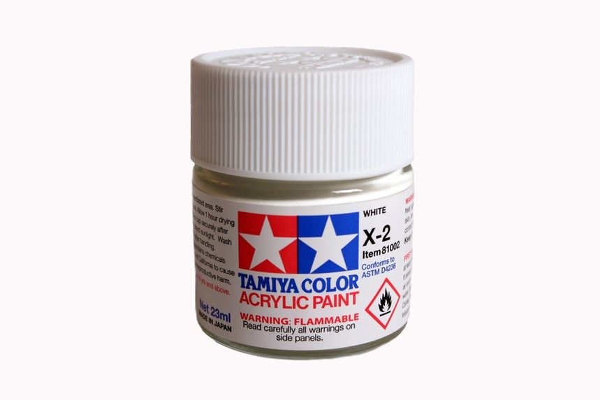 Large Acrylic X-2 White 23ml