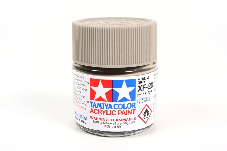 Large Acrylic XF-20 Medium Grey 23ml