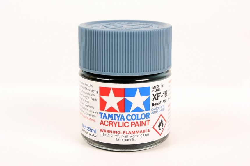 Large Acrylic XF-18 Medium Blue 23ml